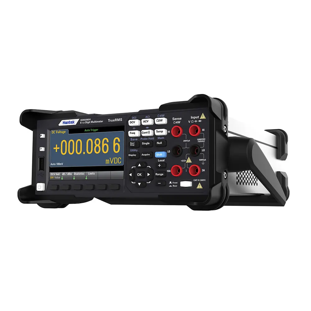 Hantek HDM3065 Series Digital Multimeter 6 1/2 Bit Resolution High-speed Sampling Frequency 4.3 Inch LCD Tester Meter Hantek HDM3065 Series Digital Multimeter 6 1/2 Bit Resolution High-speed Sampling Frequency 4.3 Inch LCD Tester Meter